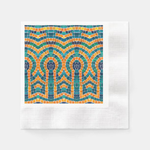 Serviette En Papier ICONS D'OR MOSAIC Coin Cocktail Papier à Cocktails