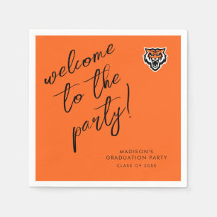 Serviette En Papier Idaho State University Bengals Spirit Design
