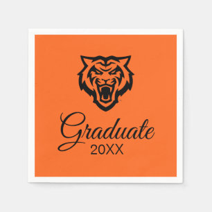 Serviette En Papier Idaho State University Bengals Spirit Design