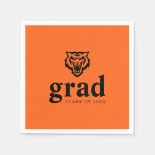 Serviette En Papier Idaho State University Bengals Spirit Design