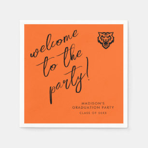 Serviette En Papier Idaho State University Bengals Spirit Design