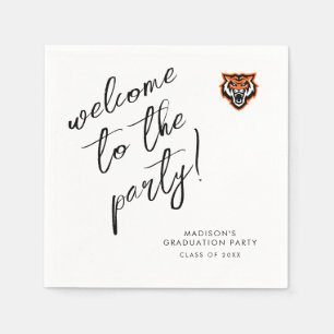 Serviette En Papier Idaho State University Bengals Spirit Design