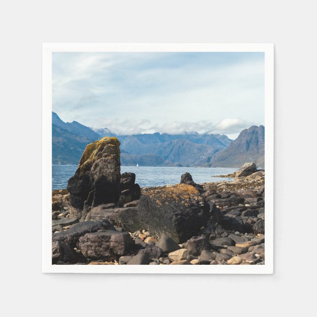 Serviette En Papier Île de Skye - Ecosse, Royaume-Uni (Devant)