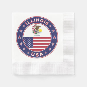 Serviette En Papier Illinois