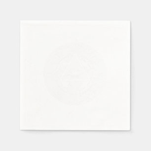 Serviette En Papier Illuminati Conspiration Triangle Masonic Mandala G