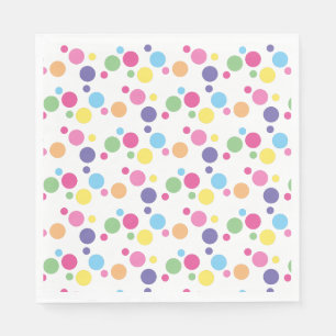 Serviette En Papier illusima fête Arc-en-ciel Taches et Points