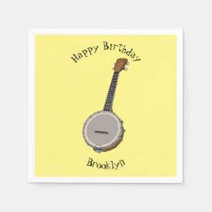 Serviette En Papier Illustration de Banjo
