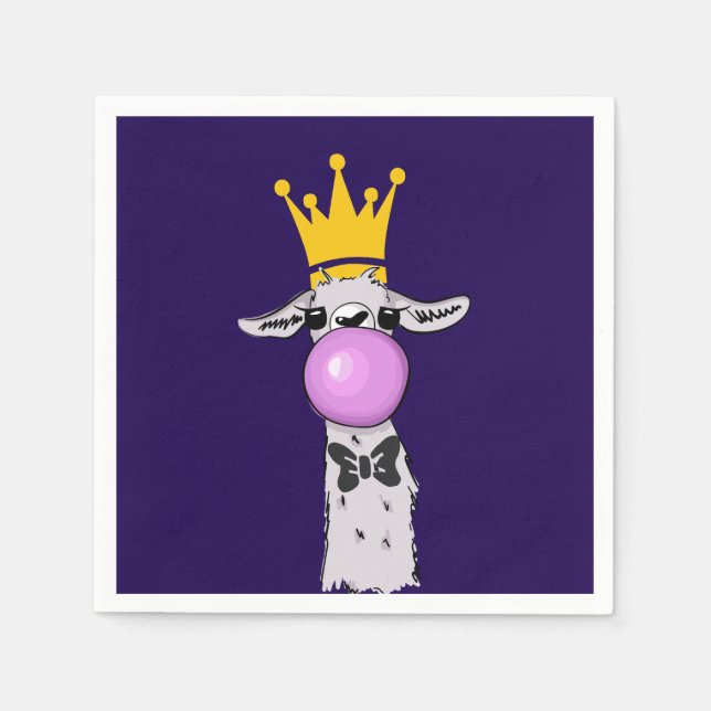 Serviette En Papier Illustration de Cute Funny (Devant)
