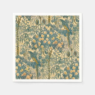 Serviette En Papier Illustration vintage de Walter Crane représentant