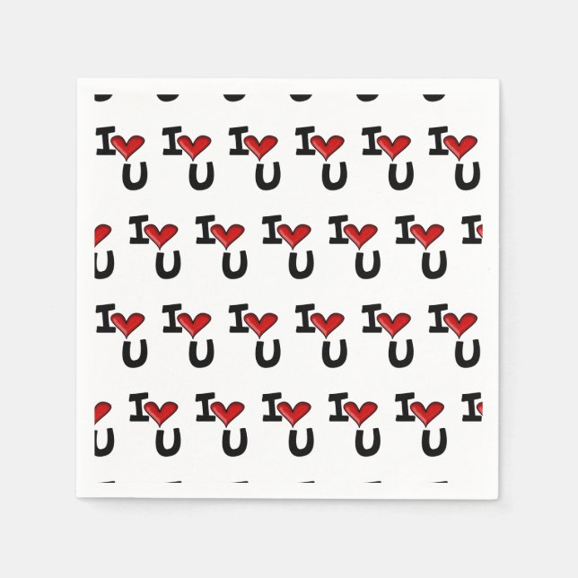 Serviette En Papier ilovu   (Devant)