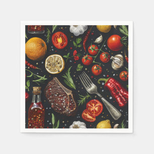Serviette En Papier Image de produits de cuisine.