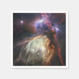 Serviette En Papier Image JWST des étoiles de Rho Ophiuchi