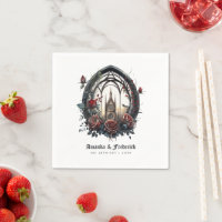 Imaginaire foncé Fenêtre Château Mariage gothique