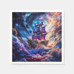 Serviette En Papier Imaginaire Nuages mignons Espace de livraison