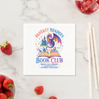 Serviette En Papier Imaginaire Readers Book Club...