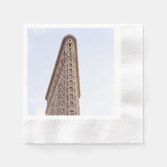 Serviette En Papier immeuble Flatiron  (Devant)
