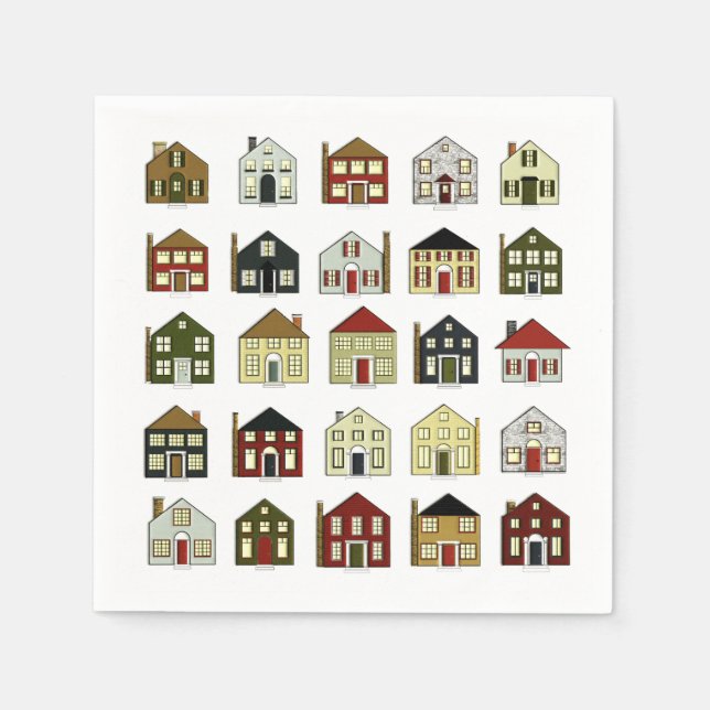 Serviette En Papier Immobilier (Devant)