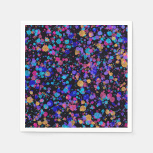 Serviette En Papier Impression abstraite : galaxies lointaines