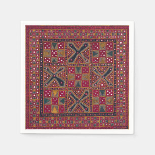 Serviette En Papier Impression d'art décoratif indien