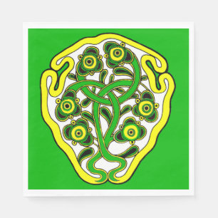 Serviette En Papier Impression de symbole celtique