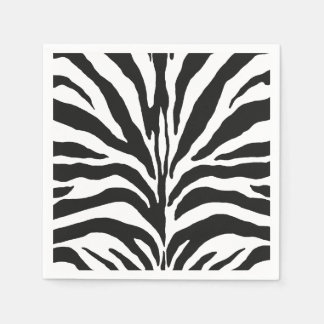 Serviette En Papier Impression Zebra