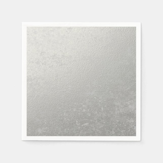 Serviette En Papier Imprimé à l'huile d'argent (Devant)