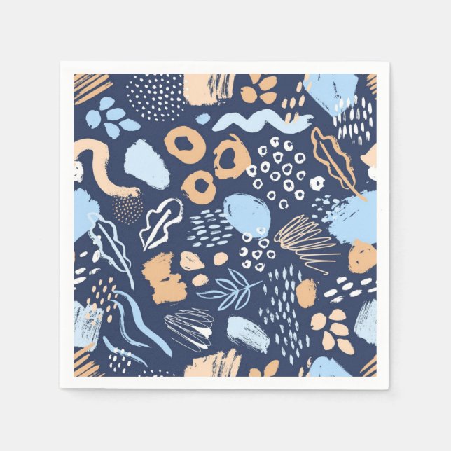 Serviette En Papier Imprimé animalier (Devant)