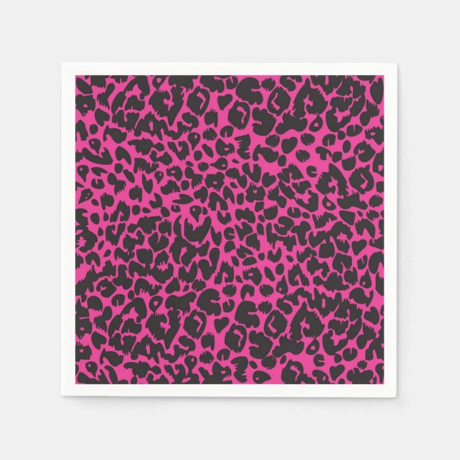Serviette En Papier Imprimé animalier (Devant)