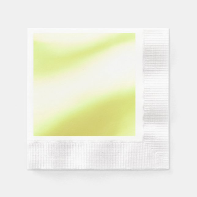Serviette en papier imprimée lime douce (Devant)