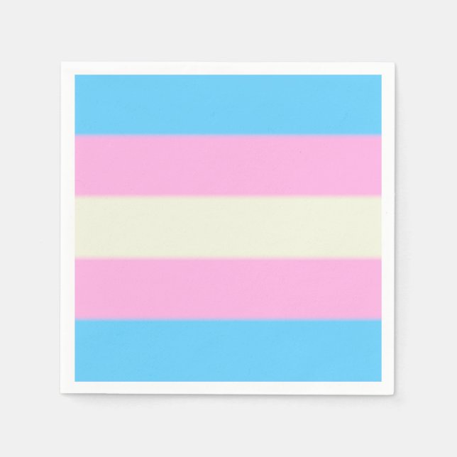 Serviette En Papier Indicateur de fidélité transgenre décroissant (Devant)
