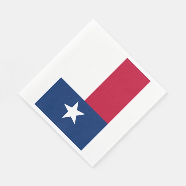 Serviette En Papier Indicateur d'état du Texas (Coin)