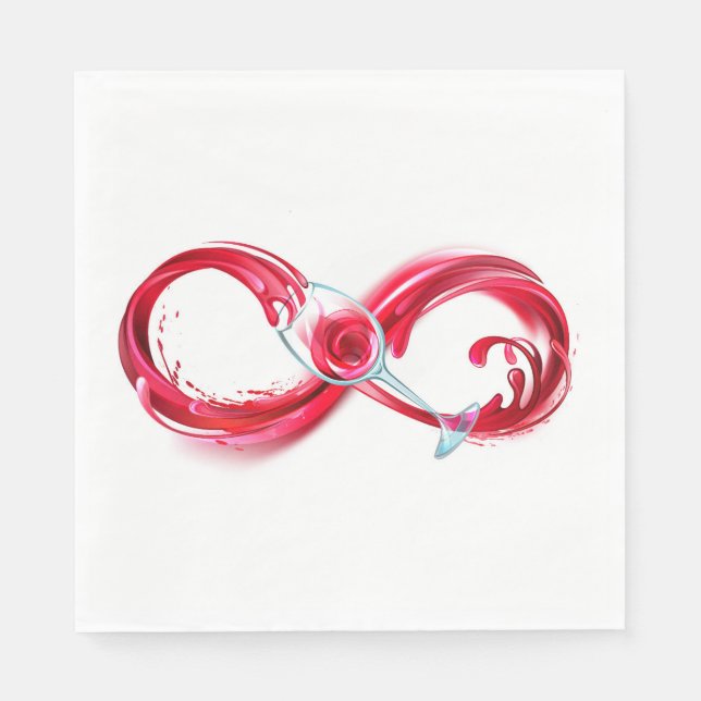 Serviette En Papier Infinity (Devant)