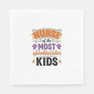 Serviette En Papier Infirmière d'Halloween Spooktacular Enfants Design