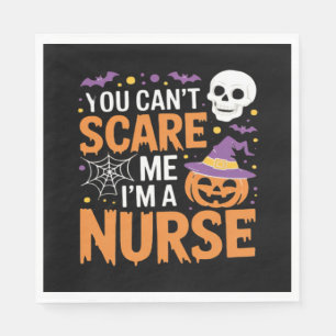 Serviette En Papier Infirmière Halloween sorcière drôle Nourriture ess