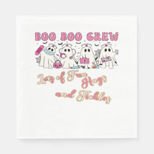Serviette En Papier Infirmière Paediactric Amusement Halloween Design