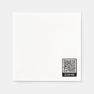 Serviette En Papier Informations sur l'analyse de code QR serviettes p