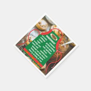 Serviette En Papier Ingrédients à base de mincemeat