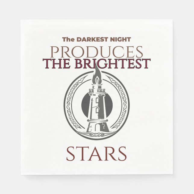 Serviette En Papier Inspirationnel (Devant)