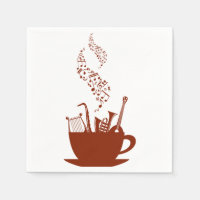 Instruments De Musique Et Notes Papier