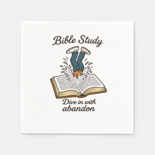Serviette En Papier Invitation à l'étude biblique