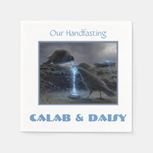 Serviette En Papier Invitation de handfasting