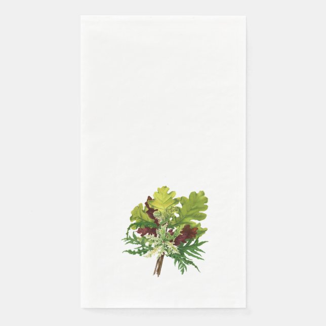 Serviette En Papier Invité (Devant)