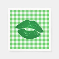 Irish Kiss on Green En vichy Fun Party
