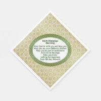 Irlandais mariage bénédiction, or et Mariage vert