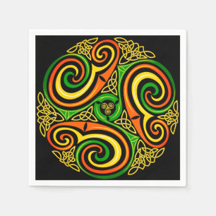 Serviette En Papier Irsh Celtic