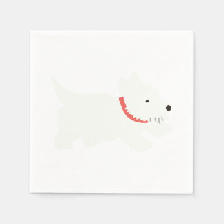 Serviette En Papier Izzie Le Westie