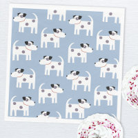 Jack Russell Parson Terrier Dog Pattern