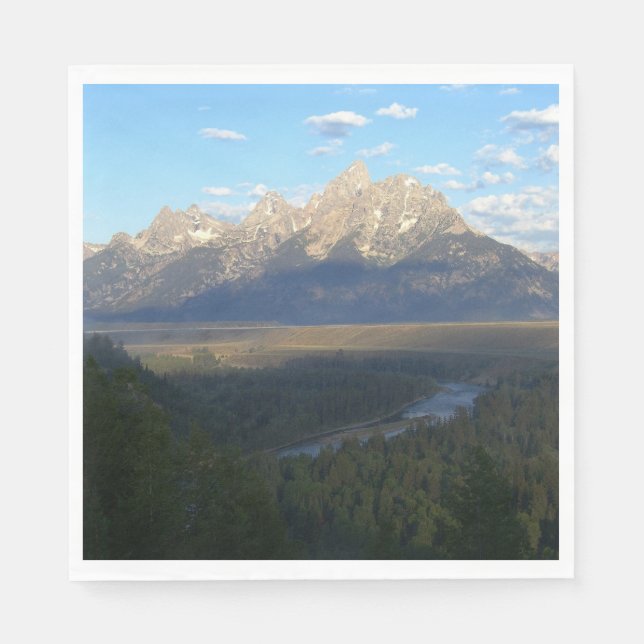 Serviette En Papier Jackson Hole Mountains (Grand Teton National Park) (Devant)