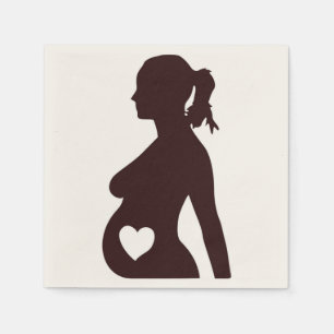 SERVIETTE EN PAPIER J'AIME MON BÉBÉ