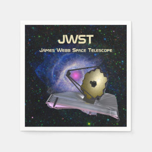 Serviette En Papier James Webb Télescope spatial JWST